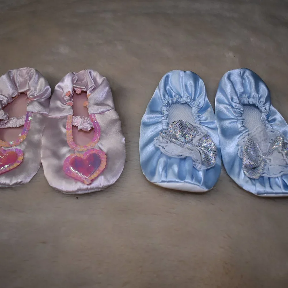 Little Girls Dress-Up Slippers